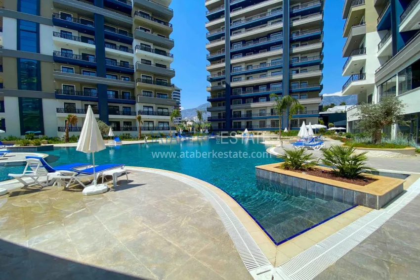 One-bedroom apartment for rent in a hotel-type complex — Alanya, Mahmutlar A6 4 