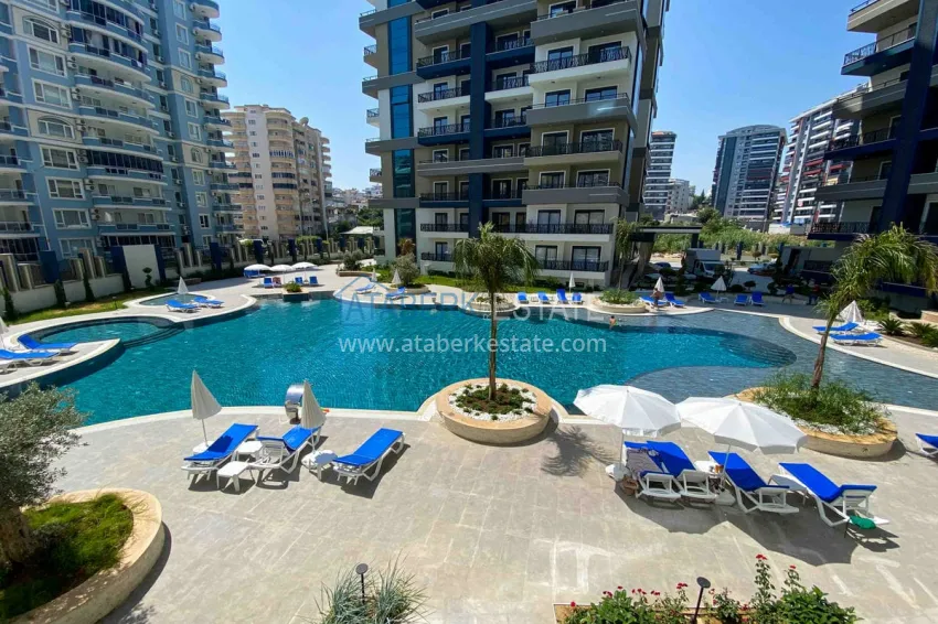 One-bedroom apartment for rent in a hotel-type complex — Alanya, Mahmutlar A6 5 