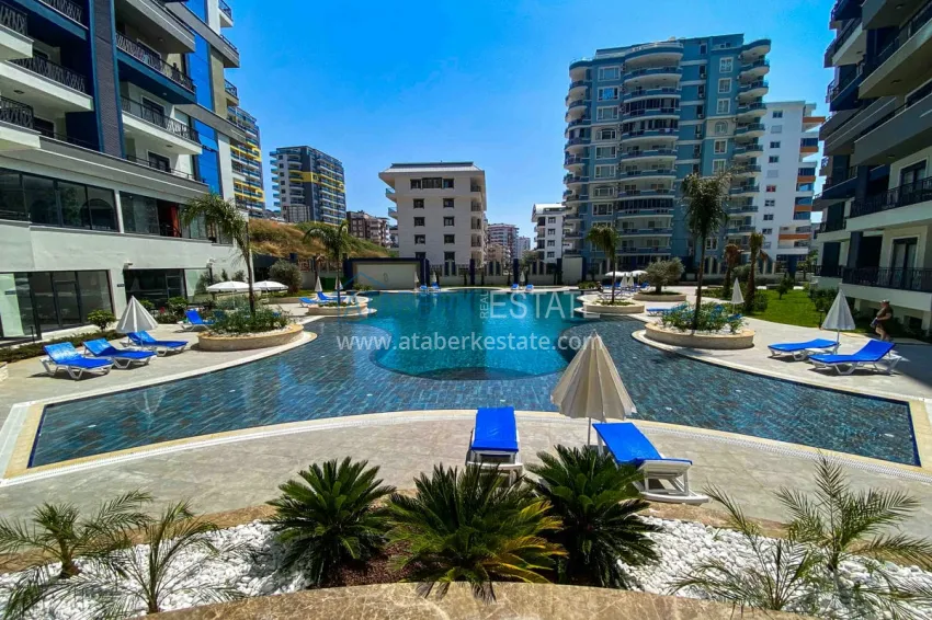 One-bedroom apartment for rent in a hotel-type complex — Alanya, Mahmutlar A6 6 