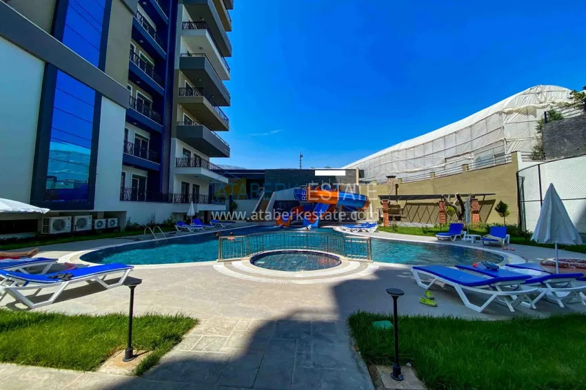 One-bedroom apartment for rent in a hotel-type complex — Alanya, Mahmutlar A6 7 