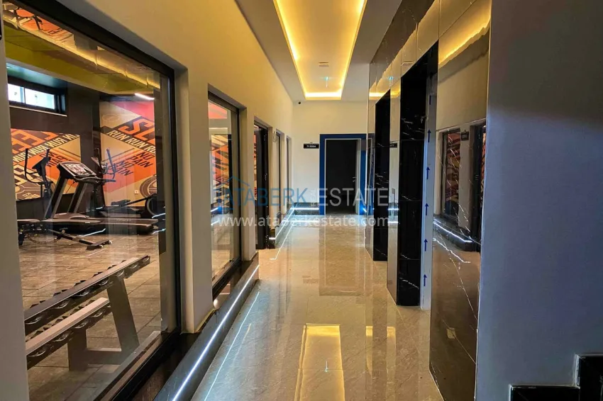 One-bedroom apartment for rent in a hotel-type complex — Alanya, Mahmutlar A6 15 