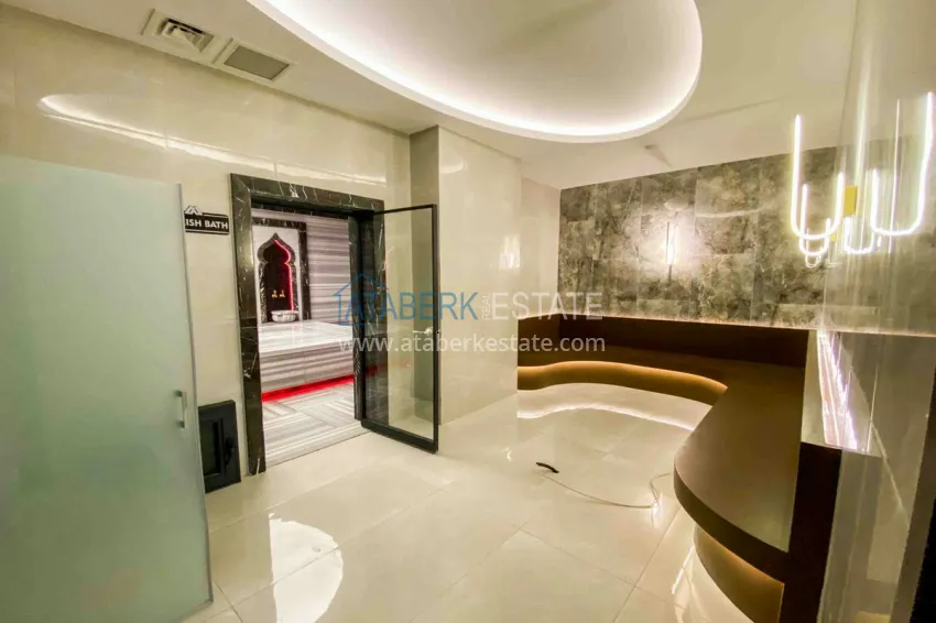 One-bedroom apartment for rent in a hotel-type complex — Alanya, Mahmutlar A6 21 