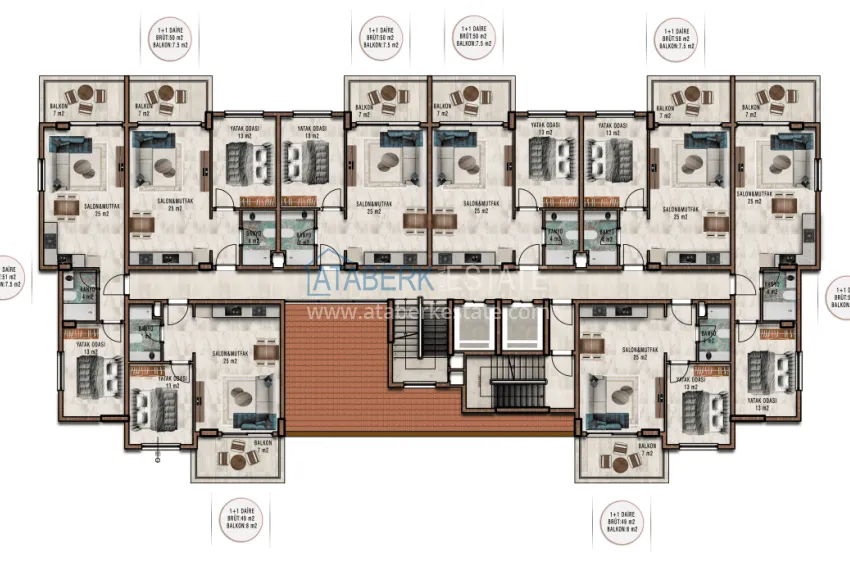 Buy cheap Modern residential complex - primary real estate with installments up to 70 months - Avsallar, Alanya 1 