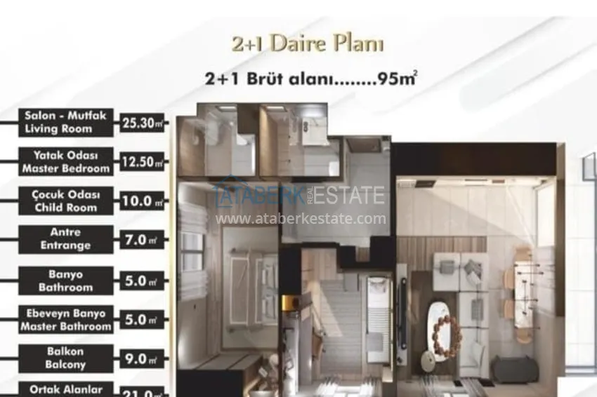 Buy cheap A modern residential complex in Antalya with high investment potential - Altintash district 2 