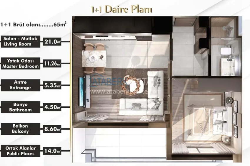 Buy cheap A modern residential complex in Antalya with high investment potential - Altintash district 3 