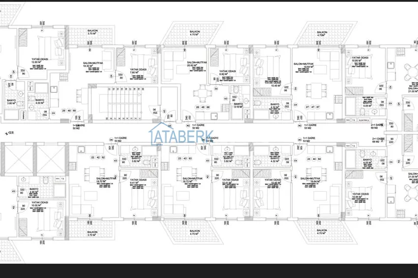 Buy cheap One bedroom apartment in a new complex - Alanya, Avsallar district 1 