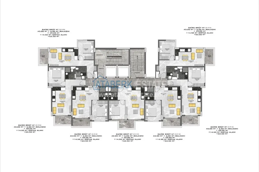 Buy cheap New comfort segment residence in Tosmur - real estate in Alanya from the developer  4 