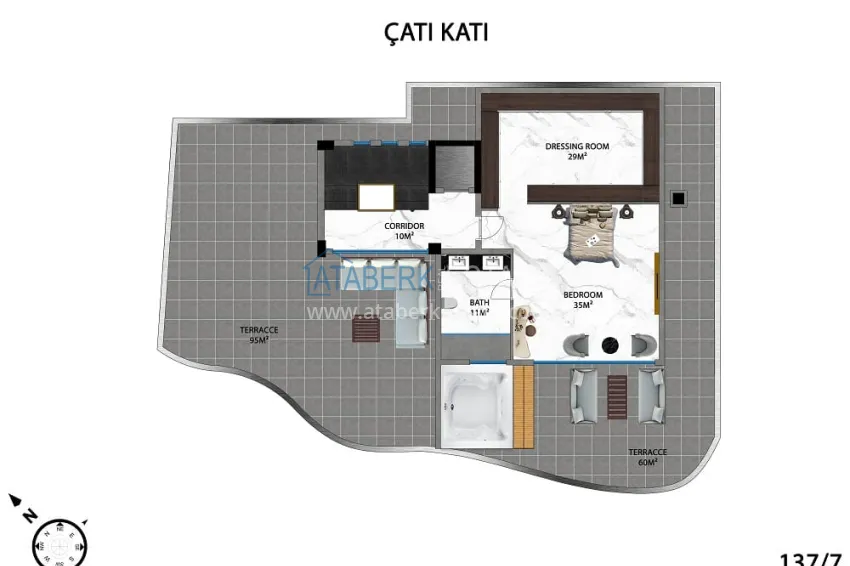 Buy cheap Villas from the developer in Kargicak - with the right to obtain Turkish citizenship 5