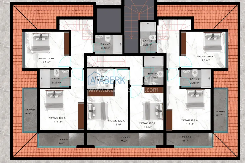 Buy cheap Apartments from the developer in the Kestel area on the beachfront  2 