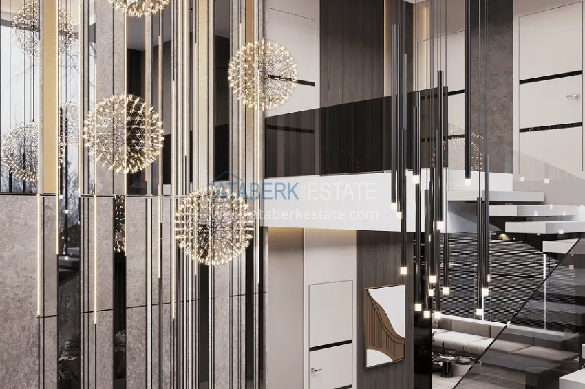 Purchase  Stylish project at the final stage of construction in Alanya, Kestel district 21 