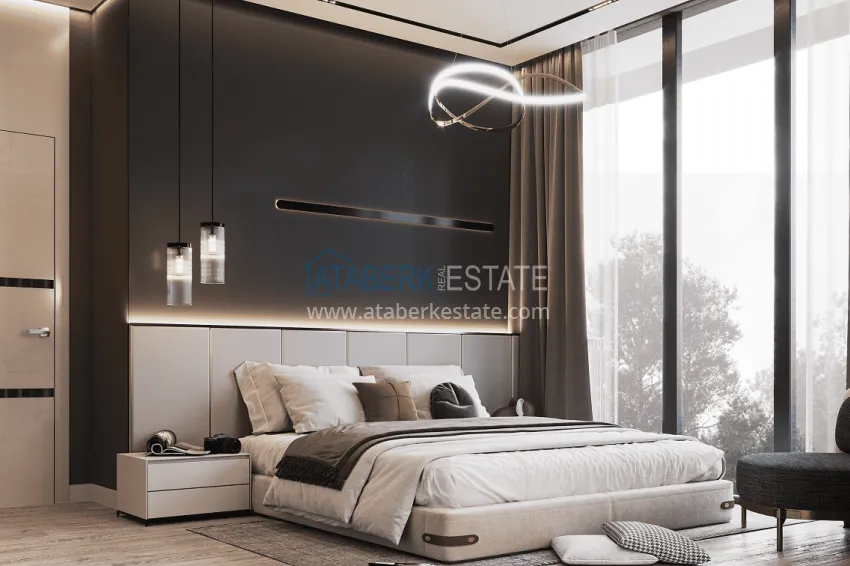 Purchase  Stylish project at the final stage of construction in Alanya, Kestel district 41 