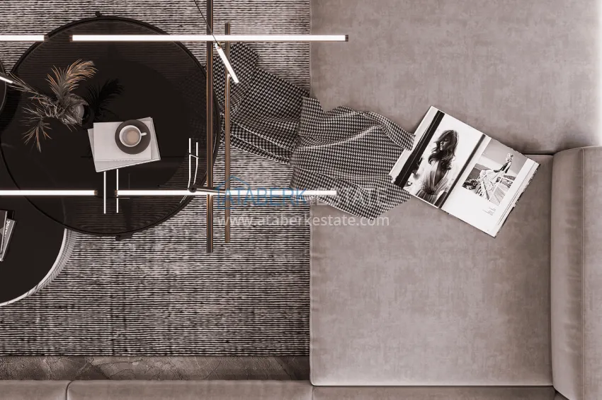 Purchase  Stylish project at the final stage of construction in Alanya, Kestel district 44 