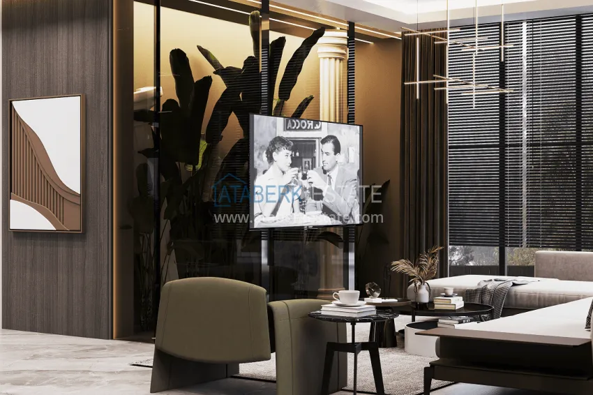 Purchase  Stylish project at the final stage of construction in Alanya, Kestel district 48 