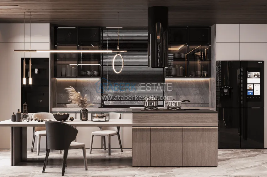 Purchase  Stylish project at the final stage of construction in Alanya, Kestel district 49 