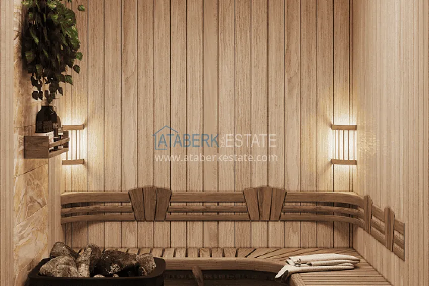 Purchase  Stylish project at the final stage of construction in Alanya, Kestel district 51 