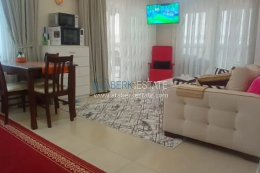 Purchase Apartment 1 + 1 furnished with a glazed balcony, Avsallar area - Alanya 1