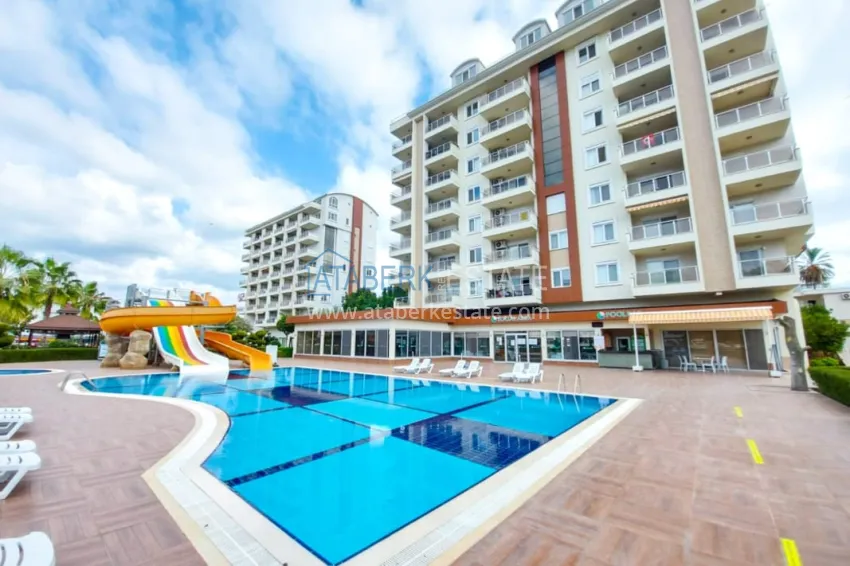 Duplex penthouse furnished in a comfortable residence - Avsallar district 1