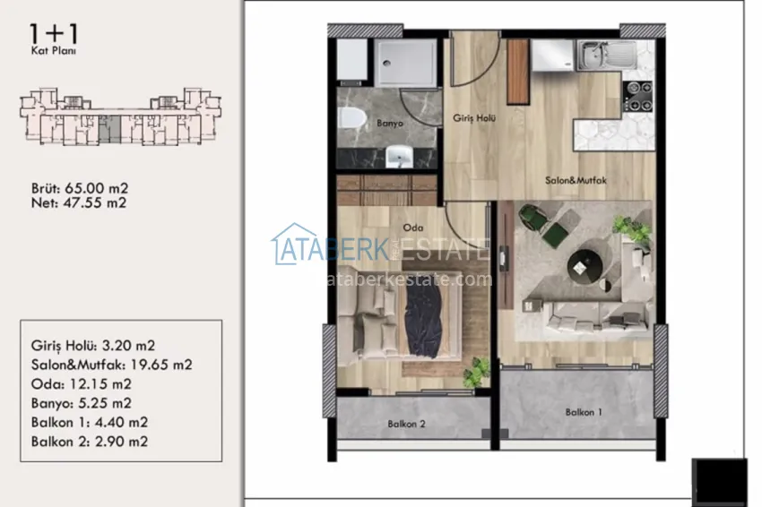 Buy cheap A new investment-attractive project in the Arpachbakhshish-Mersin area 2