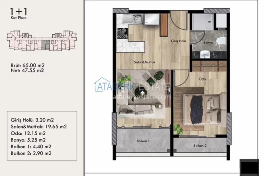 Buy cheap A new investment-attractive project in the Arpachbakhshish-Mersin area 3