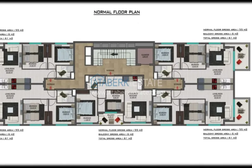 Buy cheap 🔥Our project! An investment-profitable project in the center of Alanya directly from the developer without overpayments 1 