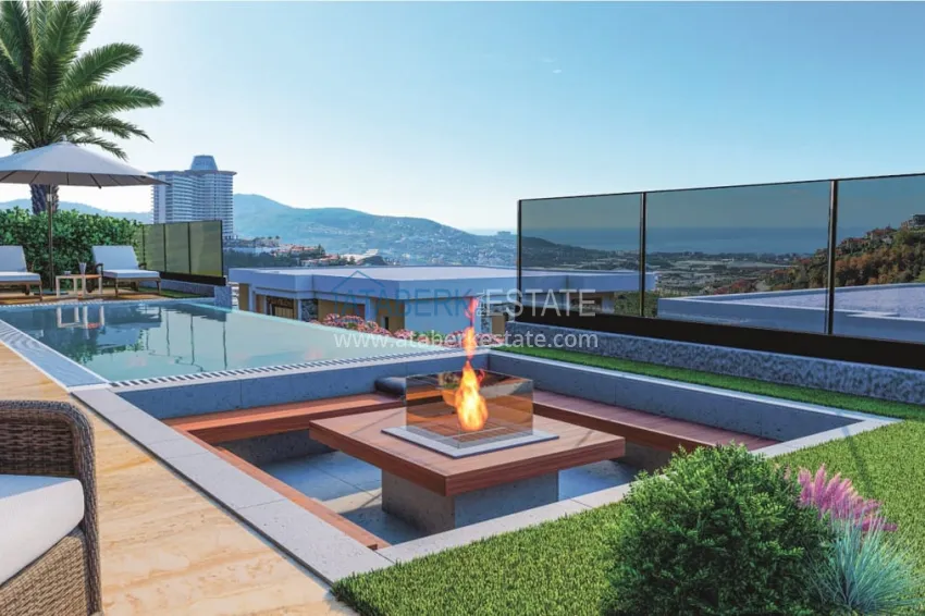 Luxury premium residence project in Alanya Kargicak district 10 