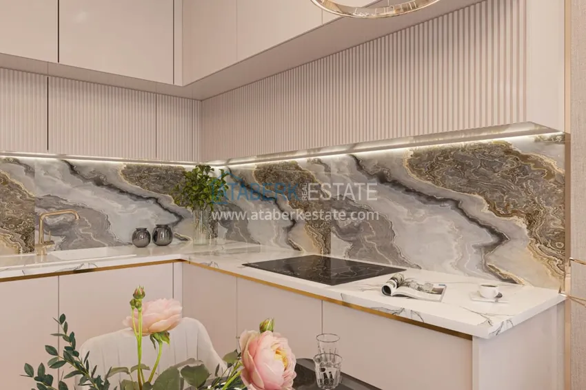 Purchase  Apartments from the owner in a new building - the center of Alanya, 150 meters from Keykubat Beach. Suitable for short term rentals 11 