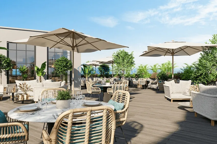 Apartments in a stylish residential complex of comfort class with sea and mountain views in the Ayash-Mersin area 8 