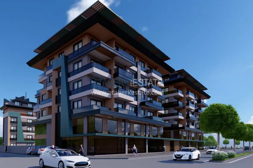 Investment project in the Kargicak district — luxury comfort-class real estate 100 meters from the sea 11