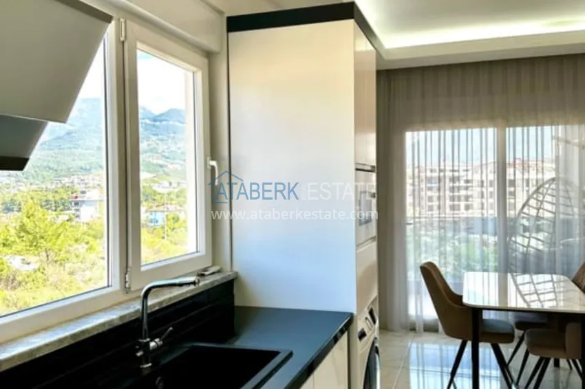 Purchase Duplex apartment 3+1 with furniture and separate kitchen in Alanya Oba district. Suitable for residence permit! 11 