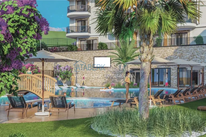 Luxury premium residence project in Alanya Kargicak district 12 