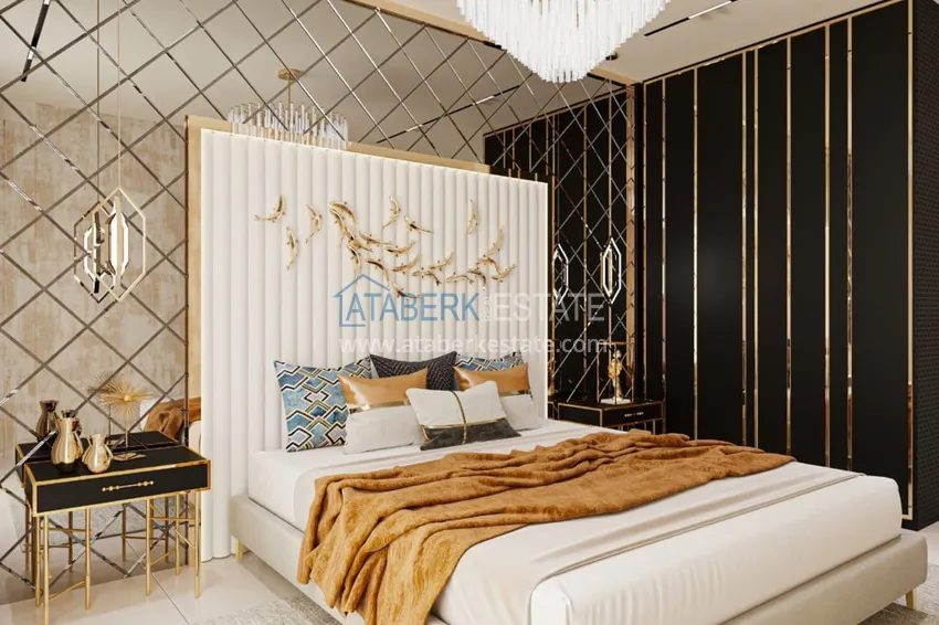 Purchase  Apartments from the owner in a new building - the center of Alanya, 150 meters from Keykubat Beach. Suitable for short term rentals 13 