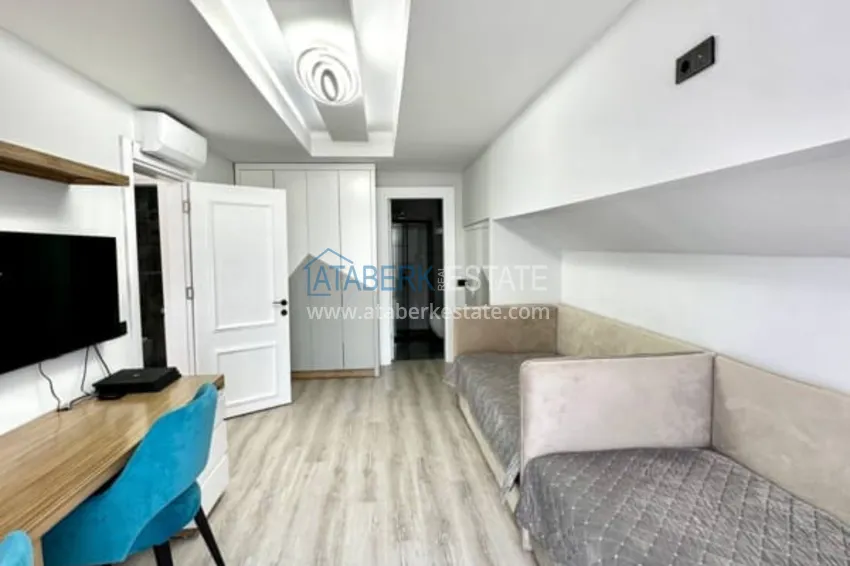 Purchase Duplex apartment 3+1 with furniture and separate kitchen in Alanya Oba district. Suitable for residence permit! 13 