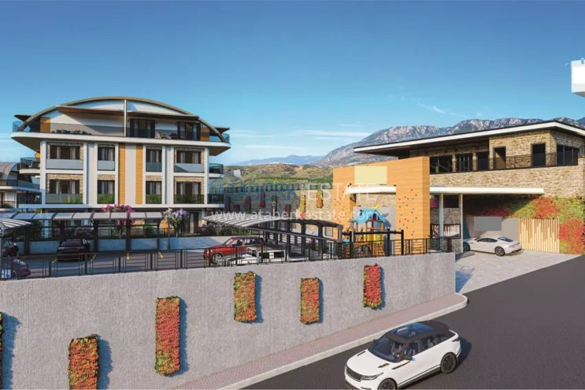 Luxury premium residence project in Alanya Kargicak district 13 