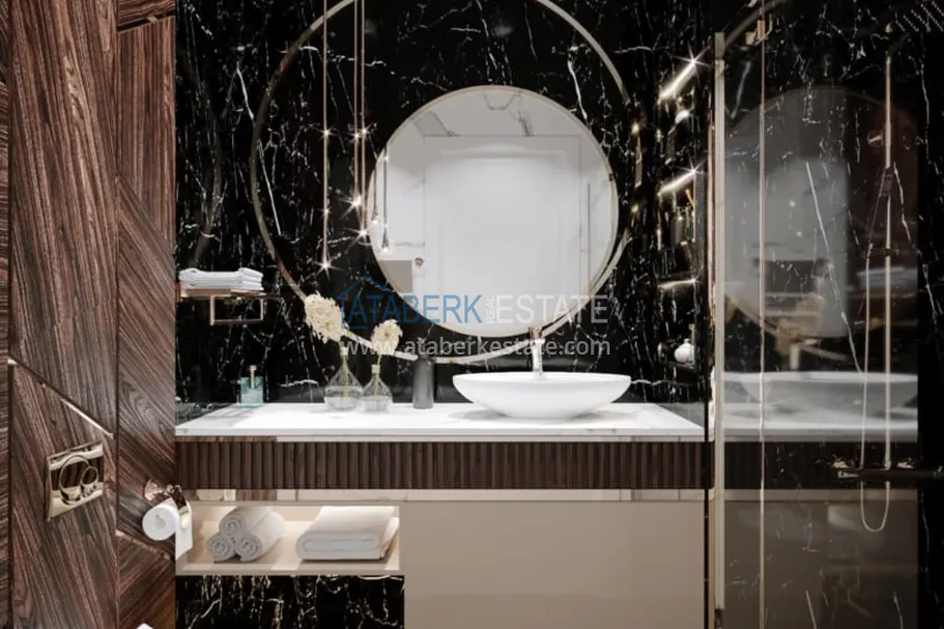 Purchase  Apartments from the owner in a new building - the center of Alanya, 150 meters from Keykubat Beach. Suitable for short term rentals 14 