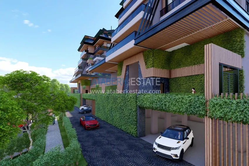 Investment project in the Kargicak district — luxury comfort-class real estate 100 meters from the sea 14