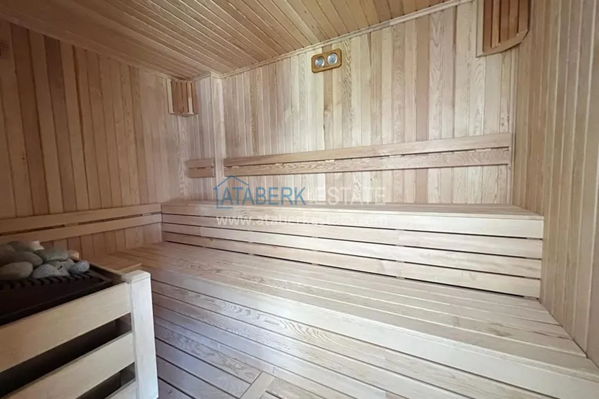 Turnkey two-level apartment in a modern complex in Oba 15