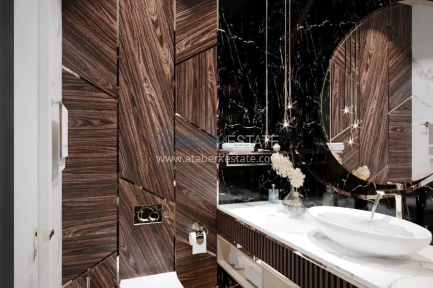 Purchase  Apartments from the owner in a new building - the center of Alanya, 150 meters from Keykubat Beach. Suitable for short term rentals 16 