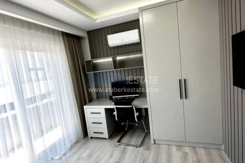 Purchase Duplex apartment 3+1 with furniture and separate kitchen in Alanya Oba district. Suitable for residence permit! 17 