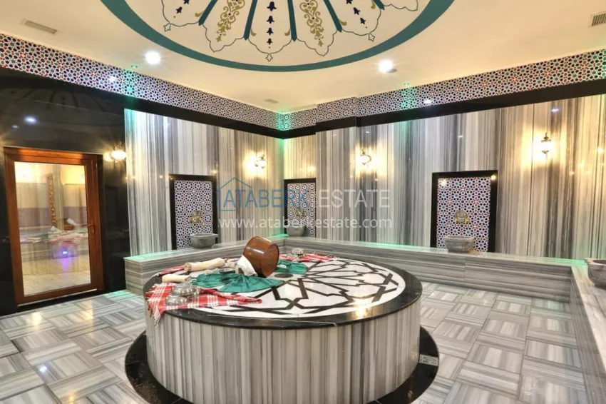 Duplex penthouse furnished in a comfortable residence - Avsallar district 22