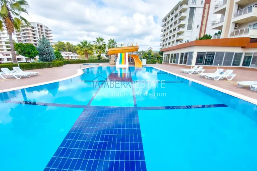 Duplex penthouse furnished in a comfortable residence - Avsallar district 2