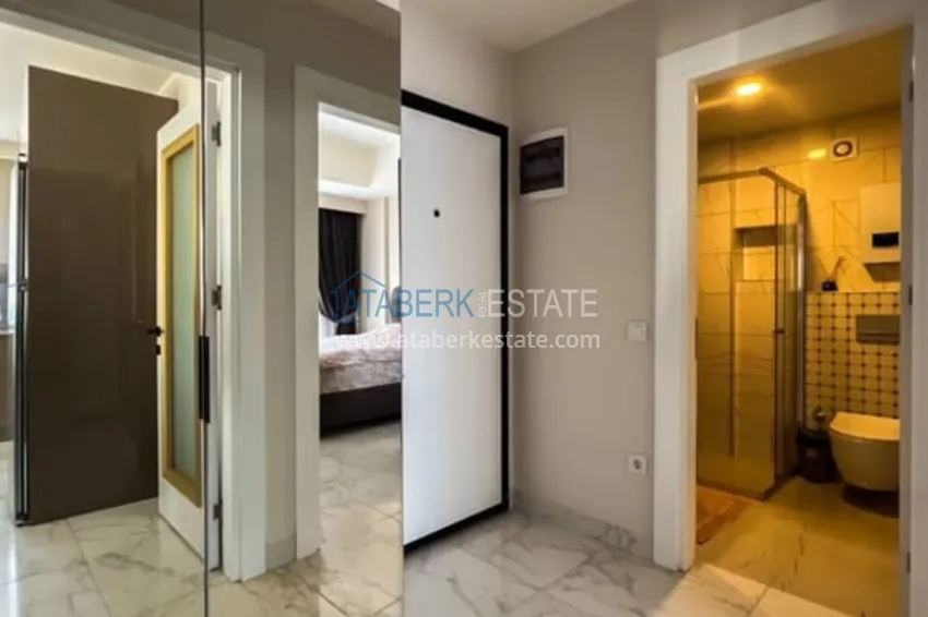 Purchase  1+1 furnished apartment in a luxury residence near Incekum beach, Avsallar area - Alanya 1 