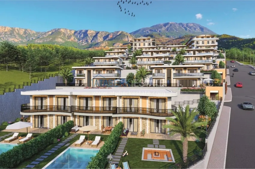 Luxury premium residence project in Alanya Kargicak district 1 