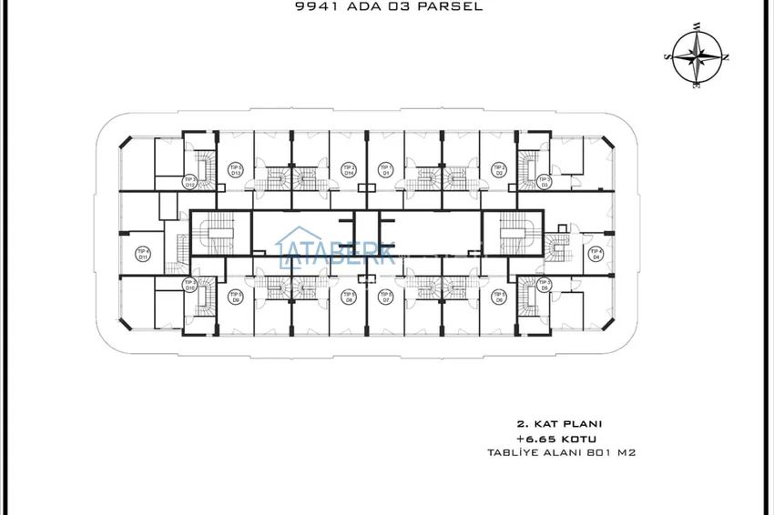 Buy cheap New residential complex in Konyaalti with spacious 2+1 duplexes 16 