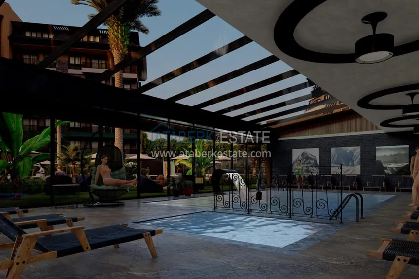 Investment project in the Kargicak district — luxury comfort-class real estate 100 meters from the sea 20