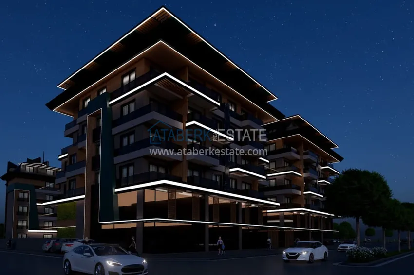Investment project in the Kargicak district — luxury comfort-class real estate 100 meters from the sea 21