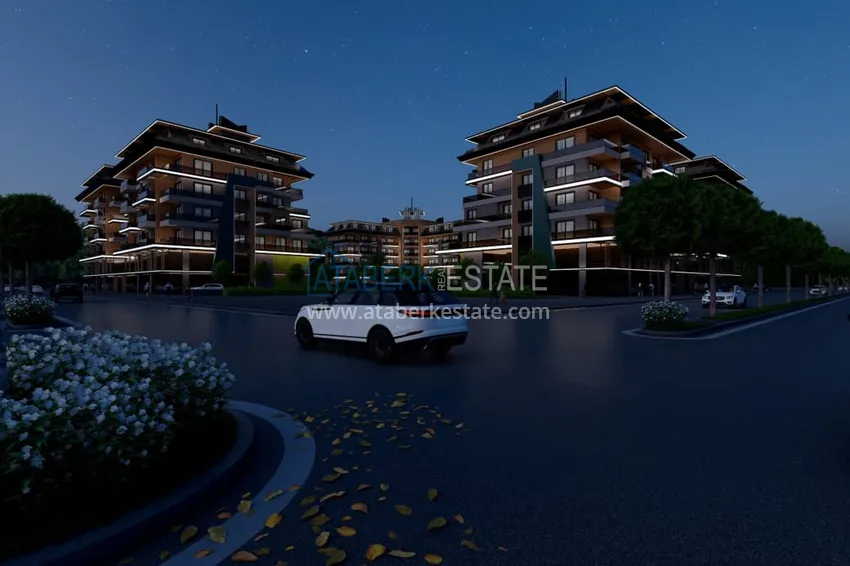 Investment project in the Kargicak district — luxury comfort-class real estate 100 meters from the sea 22
