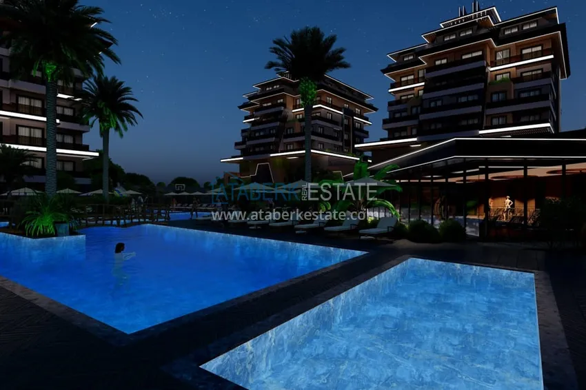 Investment project in the Kargicak district — luxury comfort-class real estate 100 meters from the sea 25