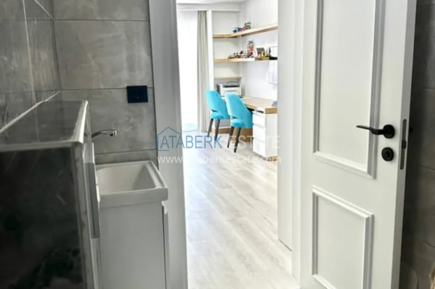 Purchase Duplex apartment 3+1 with furniture and separate kitchen in Alanya Oba district. Suitable for residence permit! 31 