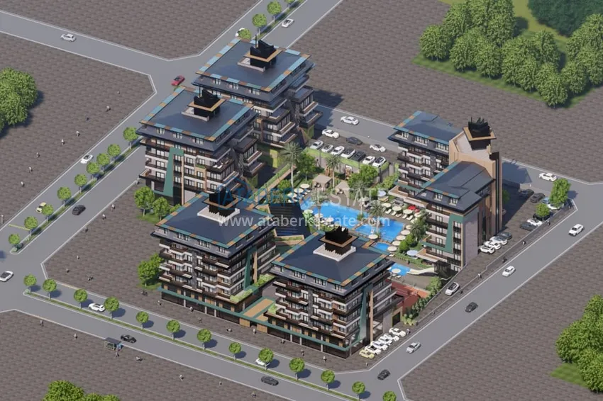 Investment project in the Kargicak district — luxury comfort-class real estate 100 meters from the sea 2