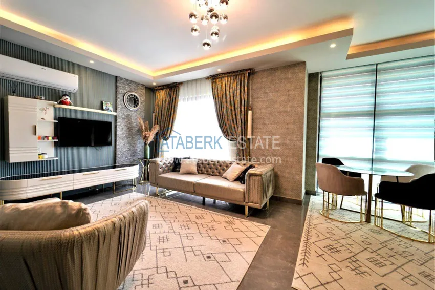 Purchase Turnkey two-level apartment in a modern complex in Oba 2